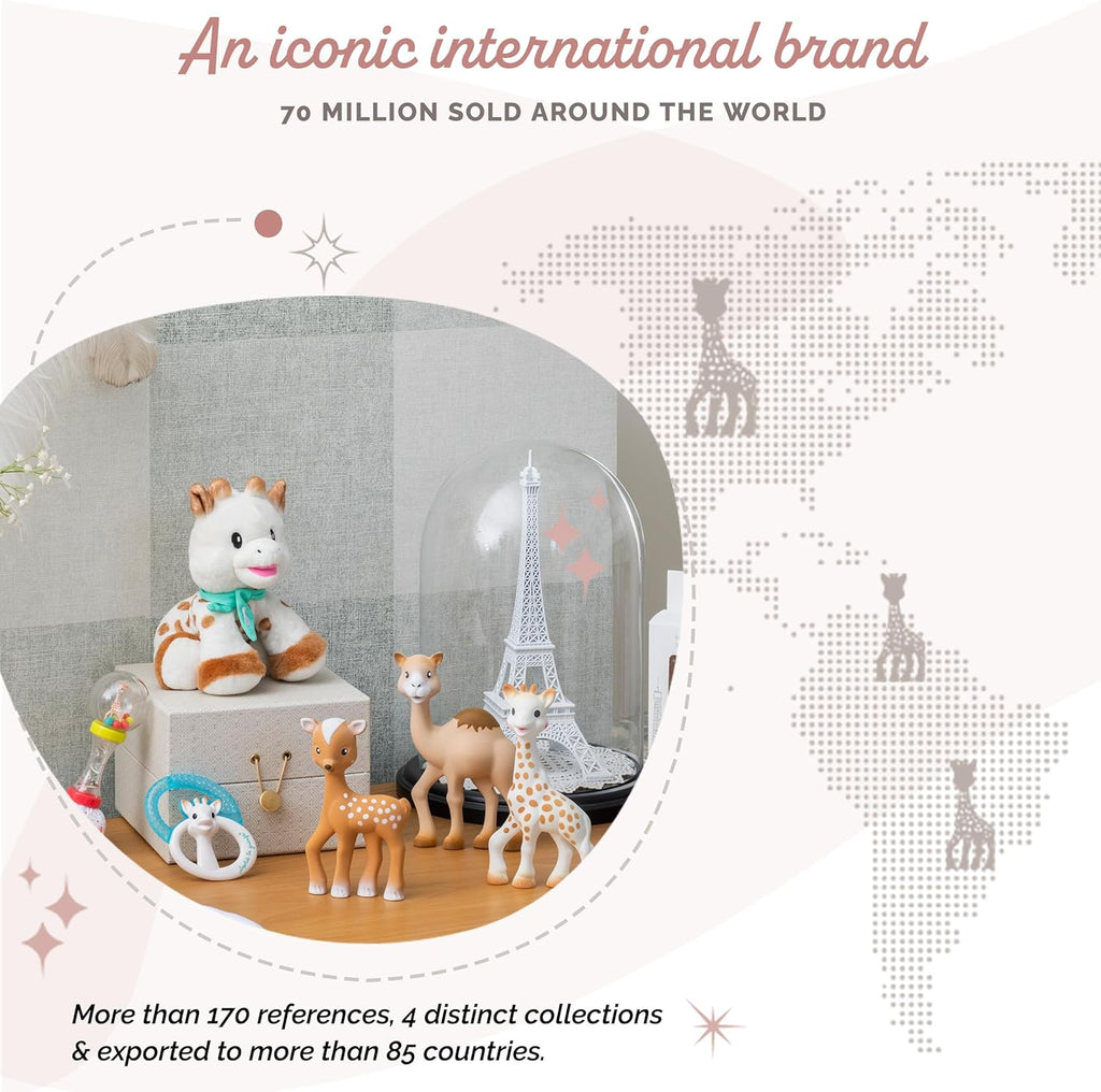 Sophie la girafe Cooling Teething Ring | Cool in Fridge for Refreshing Relief | Easy to Hold